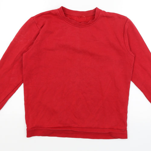 George Boys Red   Pullover Sweatshirt Size 13-14 Years