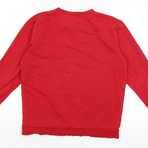George Boys Red   Pullover Sweatshirt Size 13-14 Years