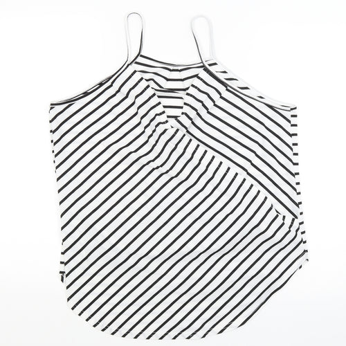 SheIn Womens Black Striped  Camisole Tank Size XL