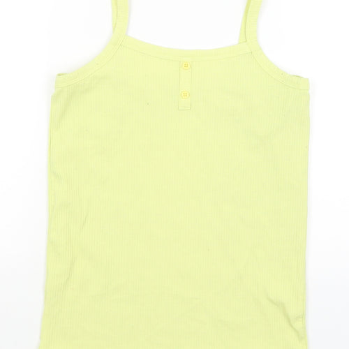 TU Girls Yellow   Basic Tank Size 12 Years