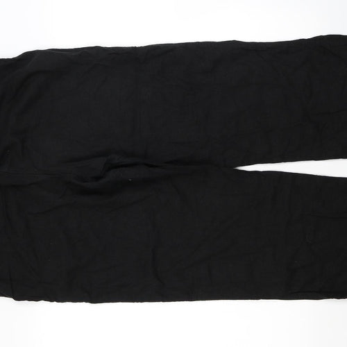 George Womens Black   Trousers  Size 16 L28 in