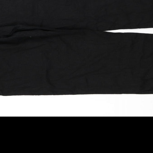 George Womens Black   Trousers  Size 16 L28 in