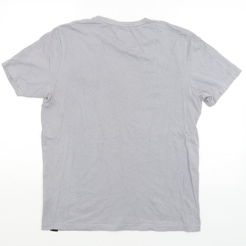 US Athletic Mens Grey    T-Shirt Size L