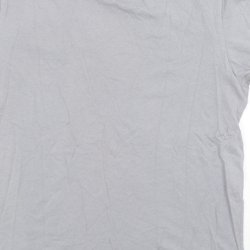 US Athletic Mens Grey    T-Shirt Size L