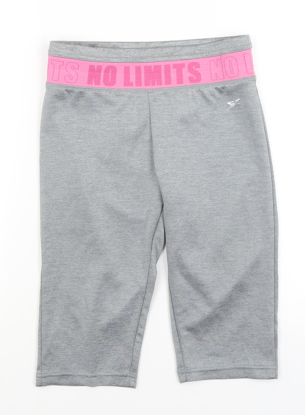 Primark Girls Grey   Compression Shorts Size 12-13 Years