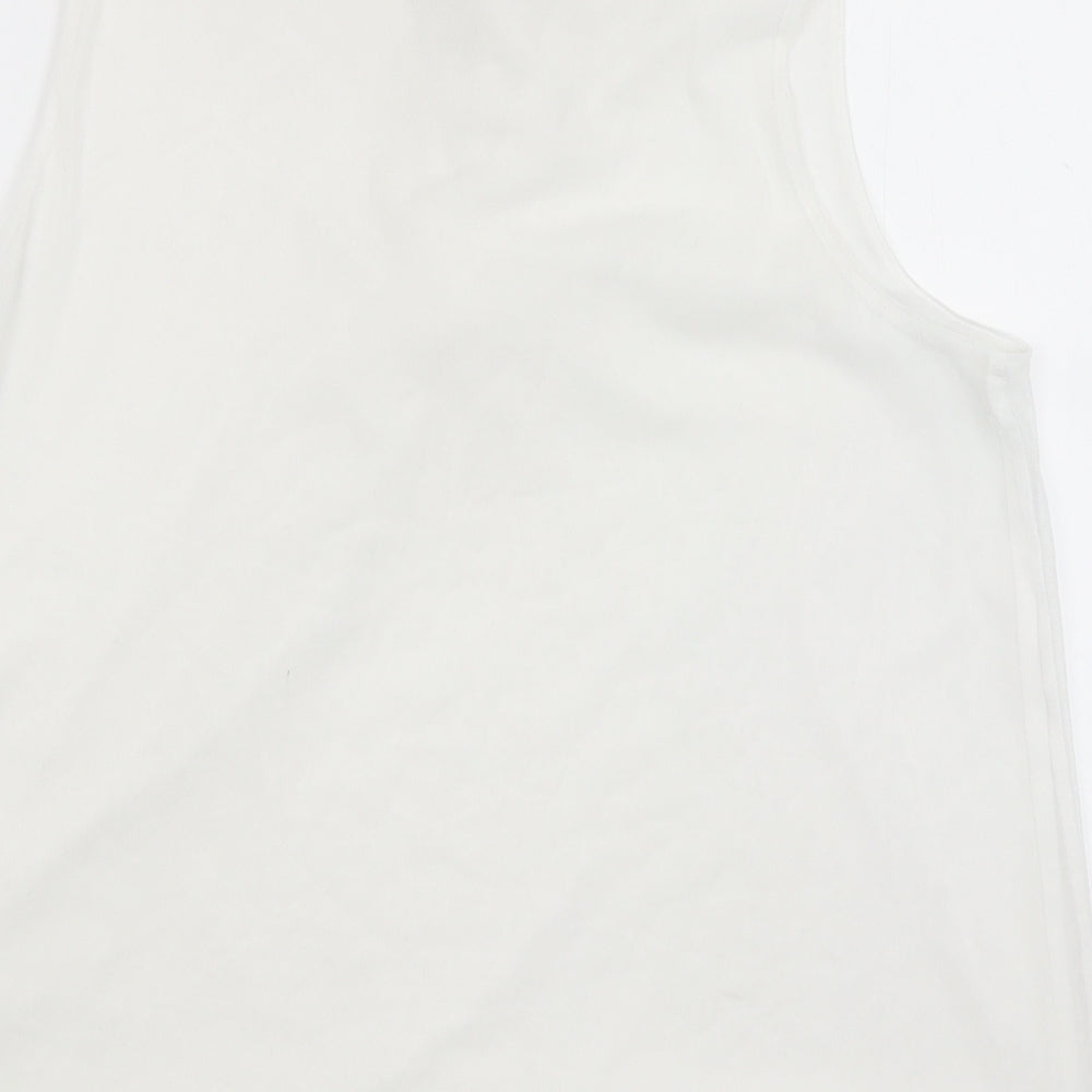 Very Womens White   Basic Tank Size 16
