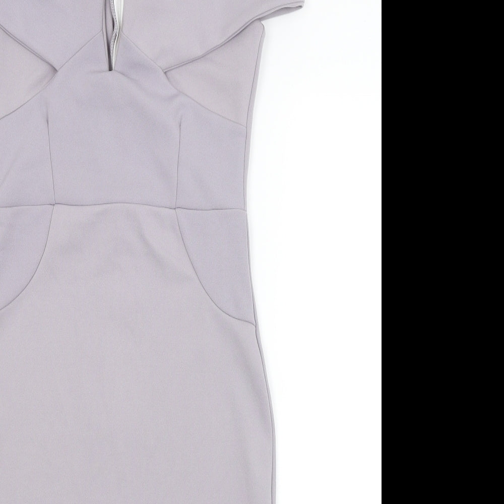 Missguided Womens Pink   Pencil Dress  Size 10