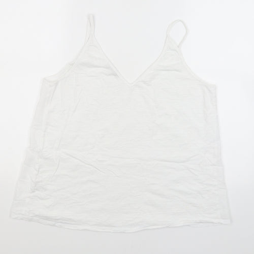 George Womens White   Camisole Tank Size 16