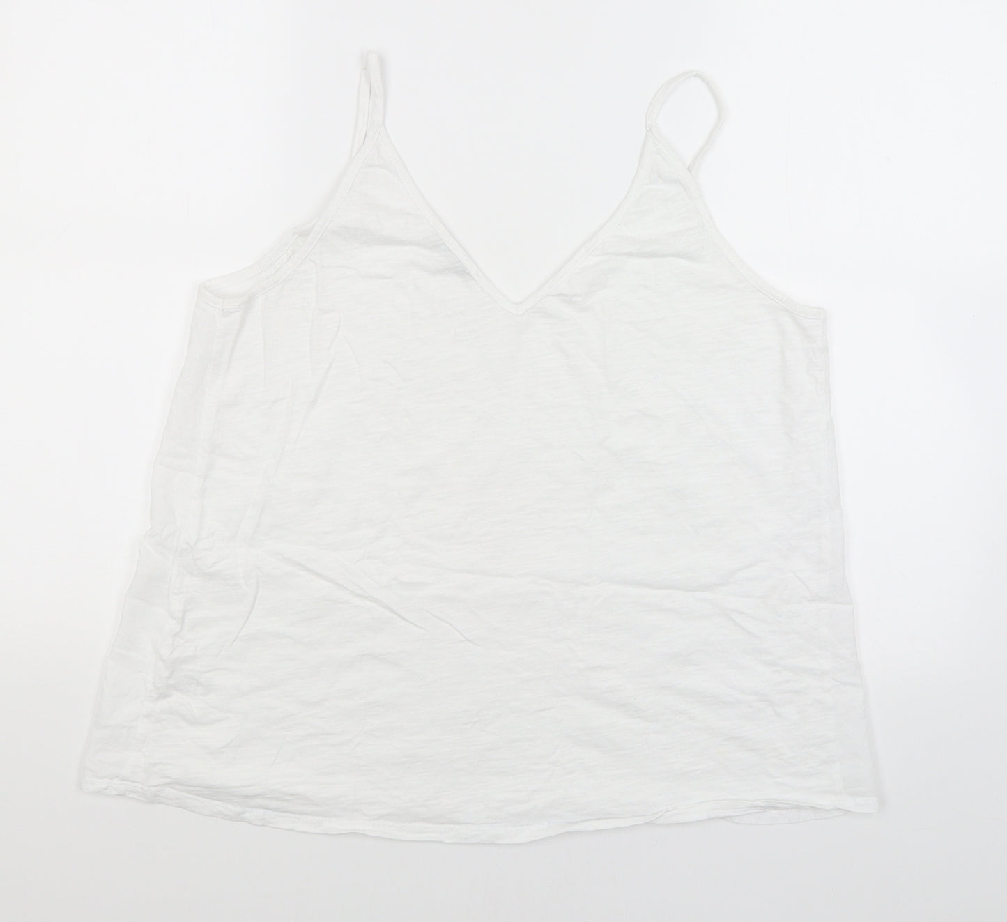 George Womens White   Camisole Tank Size 16