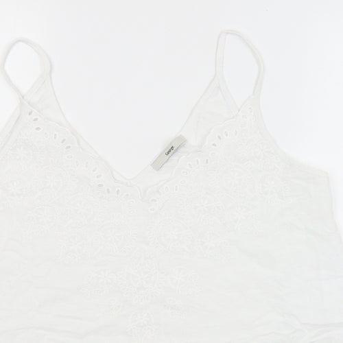 George Womens White   Camisole Tank Size 16