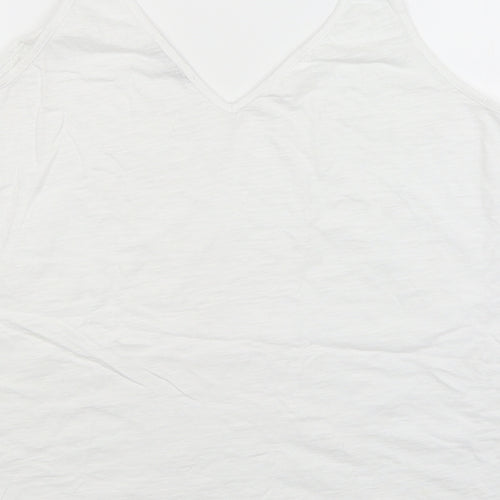 George Womens White   Camisole Tank Size 16