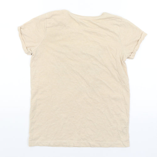 Primark Girls Beige   Basic T-Shirt Size 10-11 Years  - Sorry, Not Sorry