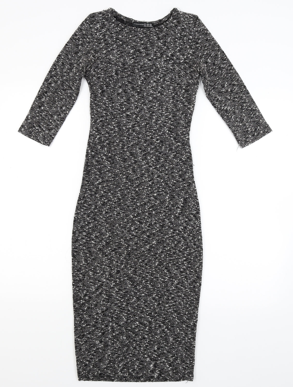 Atmosphere Womens Grey   Pencil Dress  Size 6