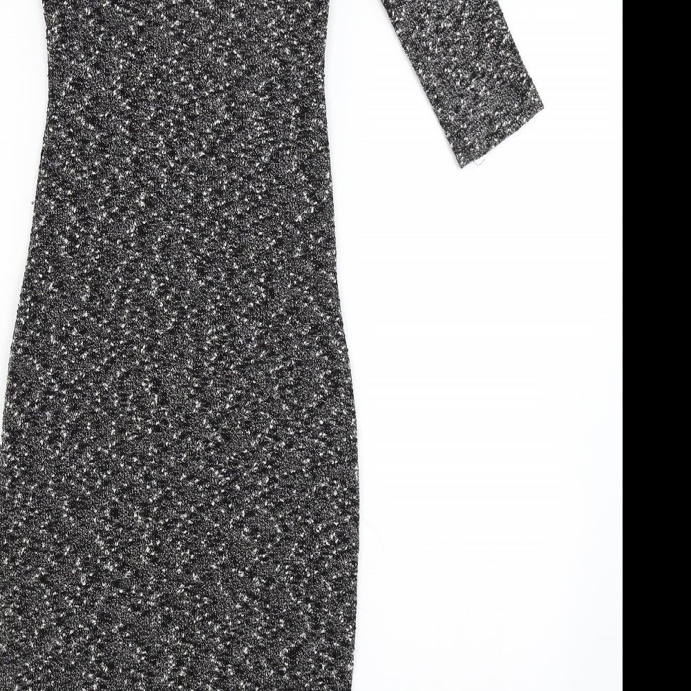 Atmosphere Womens Grey   Pencil Dress  Size 6