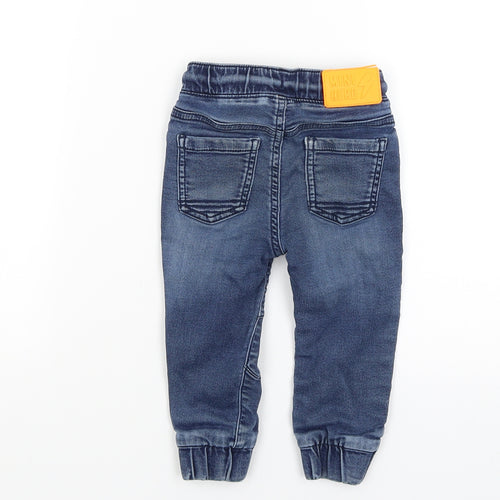 F&F Baby Blue   Cargo Jeans Size 12-18 Months