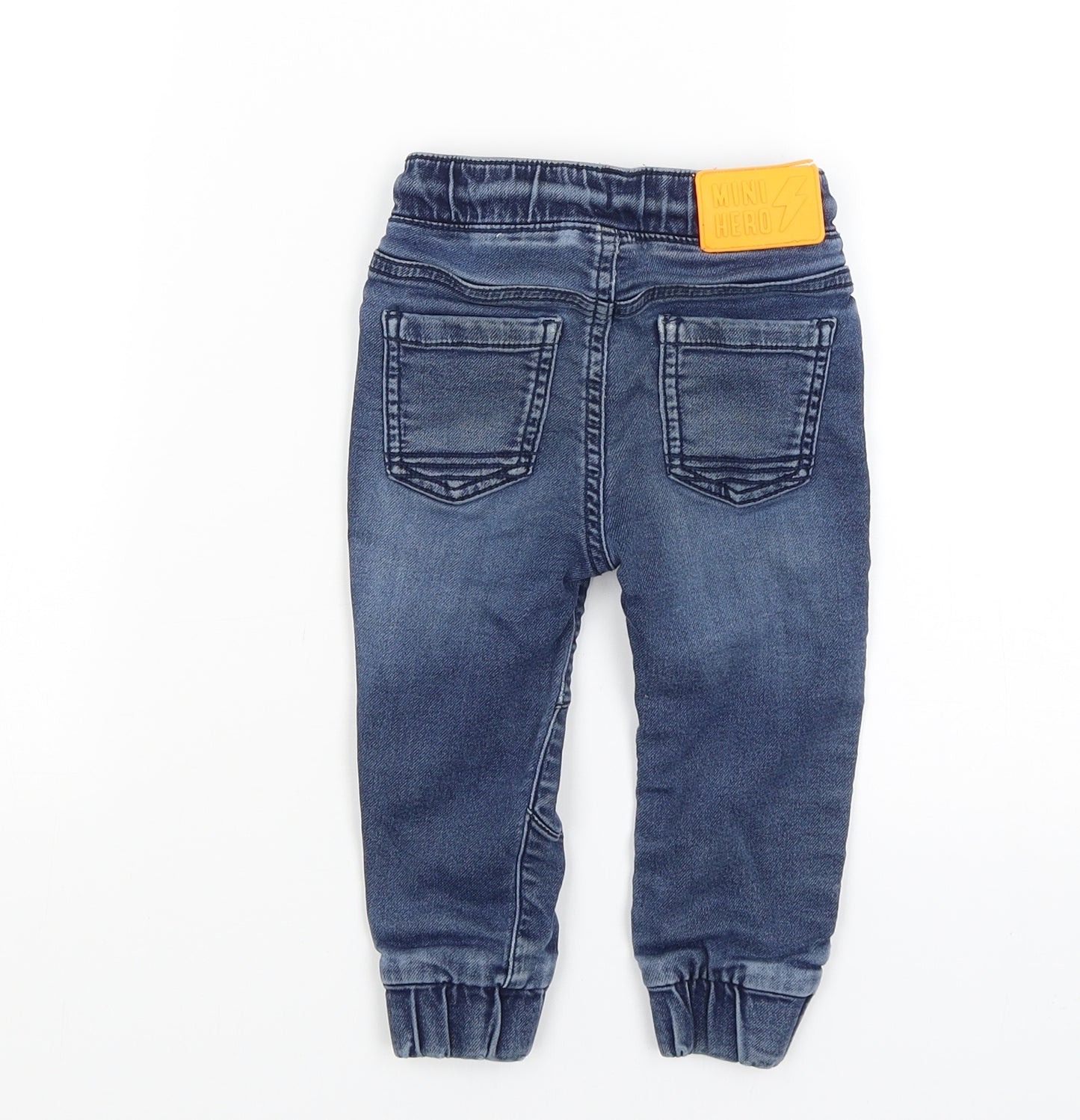 F&F Baby Blue   Cargo Jeans Size 12-18 Months