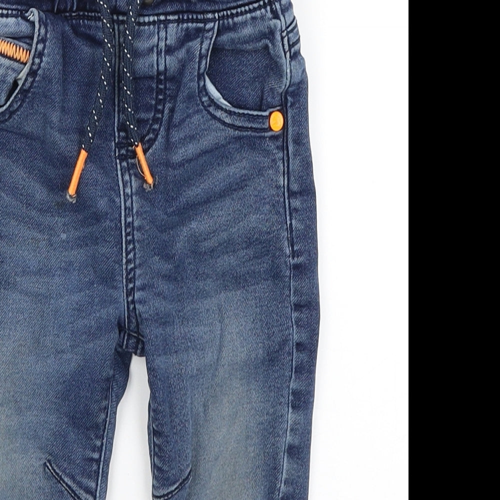 F&F Baby Blue   Cargo Jeans Size 12-18 Months