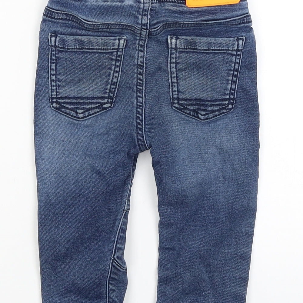 F&F Baby Blue   Cargo Jeans Size 12-18 Months