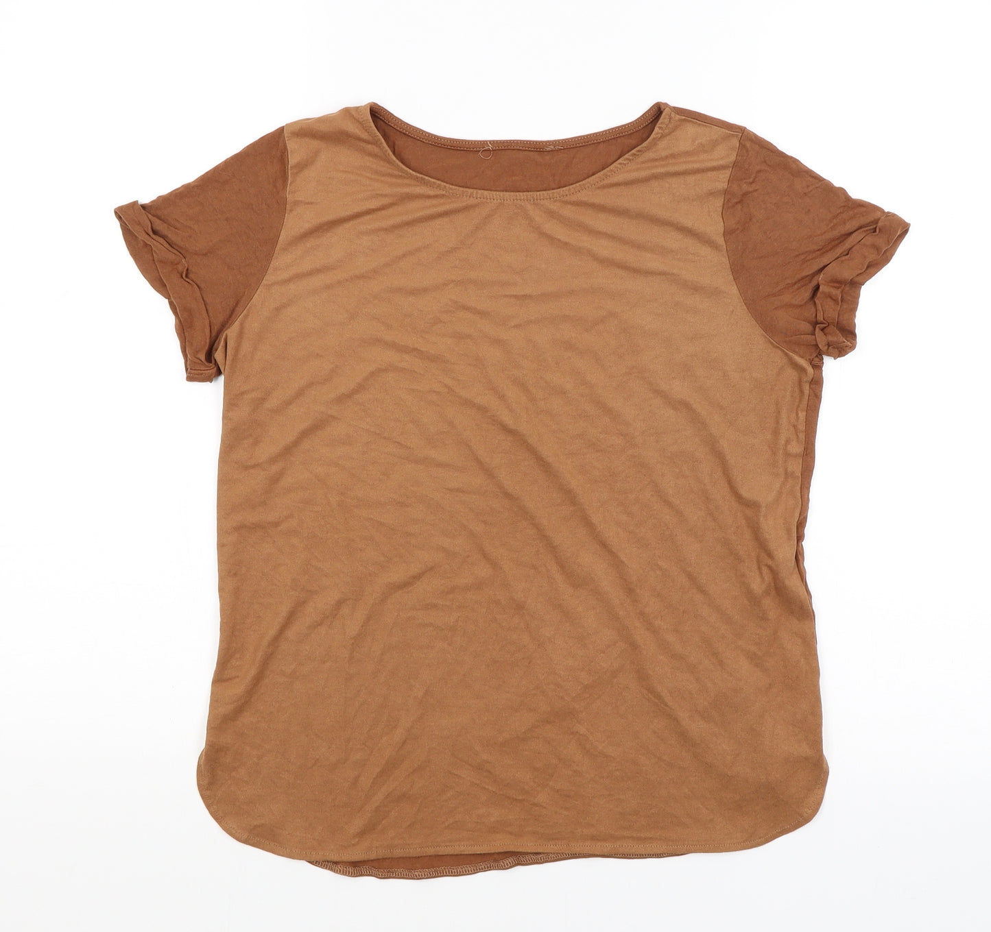 Atmosphere Womens Brown   Basic T-Shirt Size 10