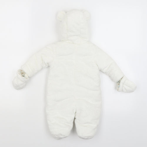 Disney Baby White   Romper One-Piece Size Newborn  - Dumbo