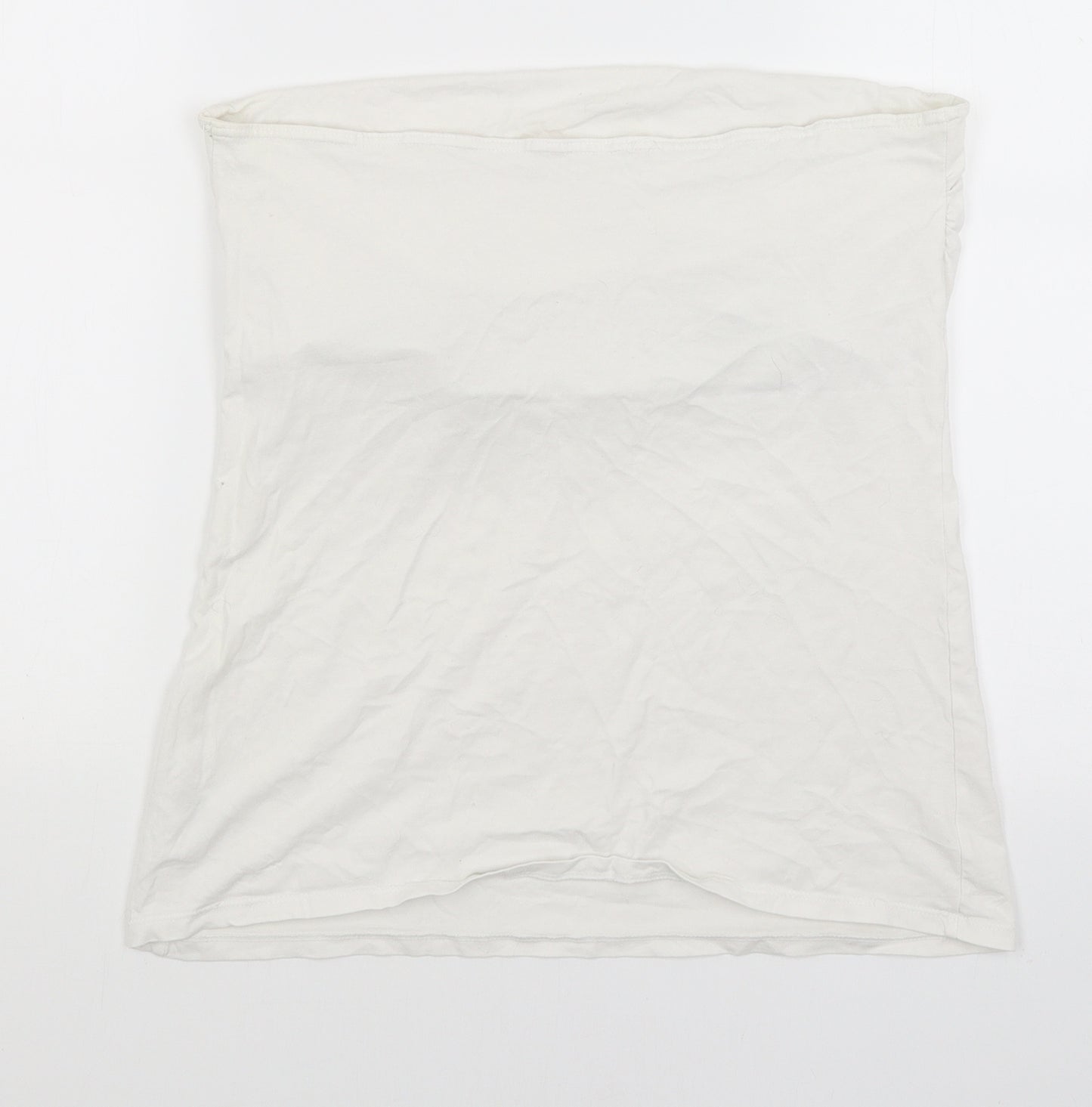 Papaya Womens White   Basic T-Shirt Size 16