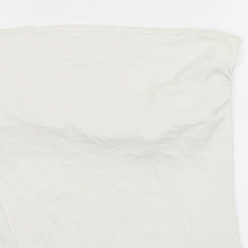 Papaya Womens White   Basic T-Shirt Size 16