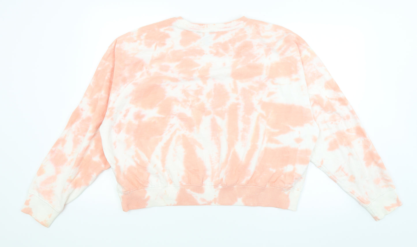 New Look Womens Orange   Pullover Sweatshirt Size L