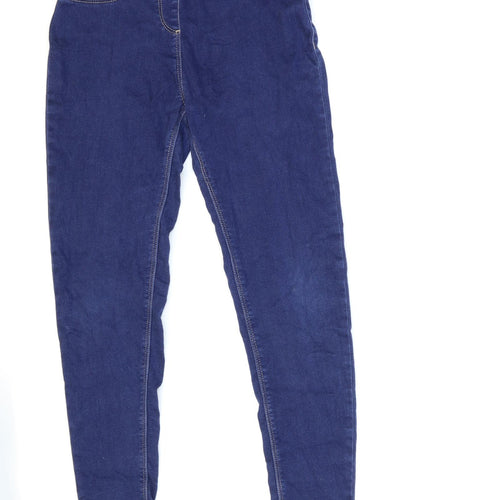 Preworn Womens Blue  Denim Skinny Jeans Size 26 in L25 in