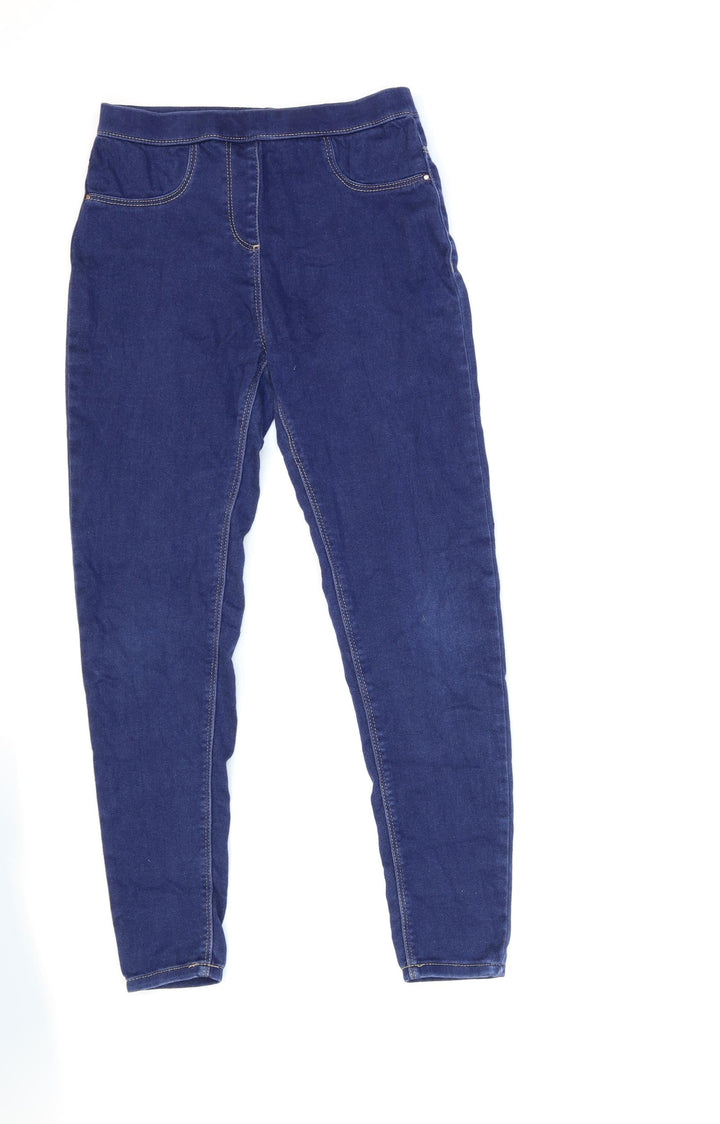 Preworn Womens Blue Denim Skinny Jeans Size 26 in L25 in