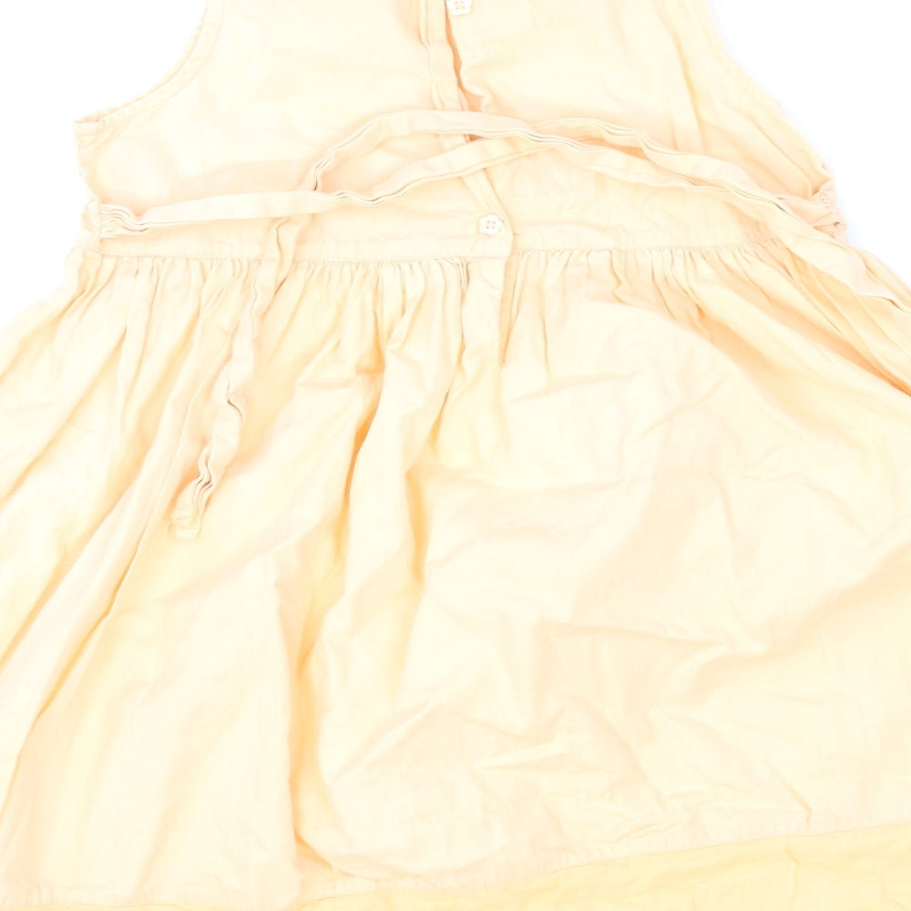 Girl2girl Girls Orange   Fit & Flare  Size 5-6 Years