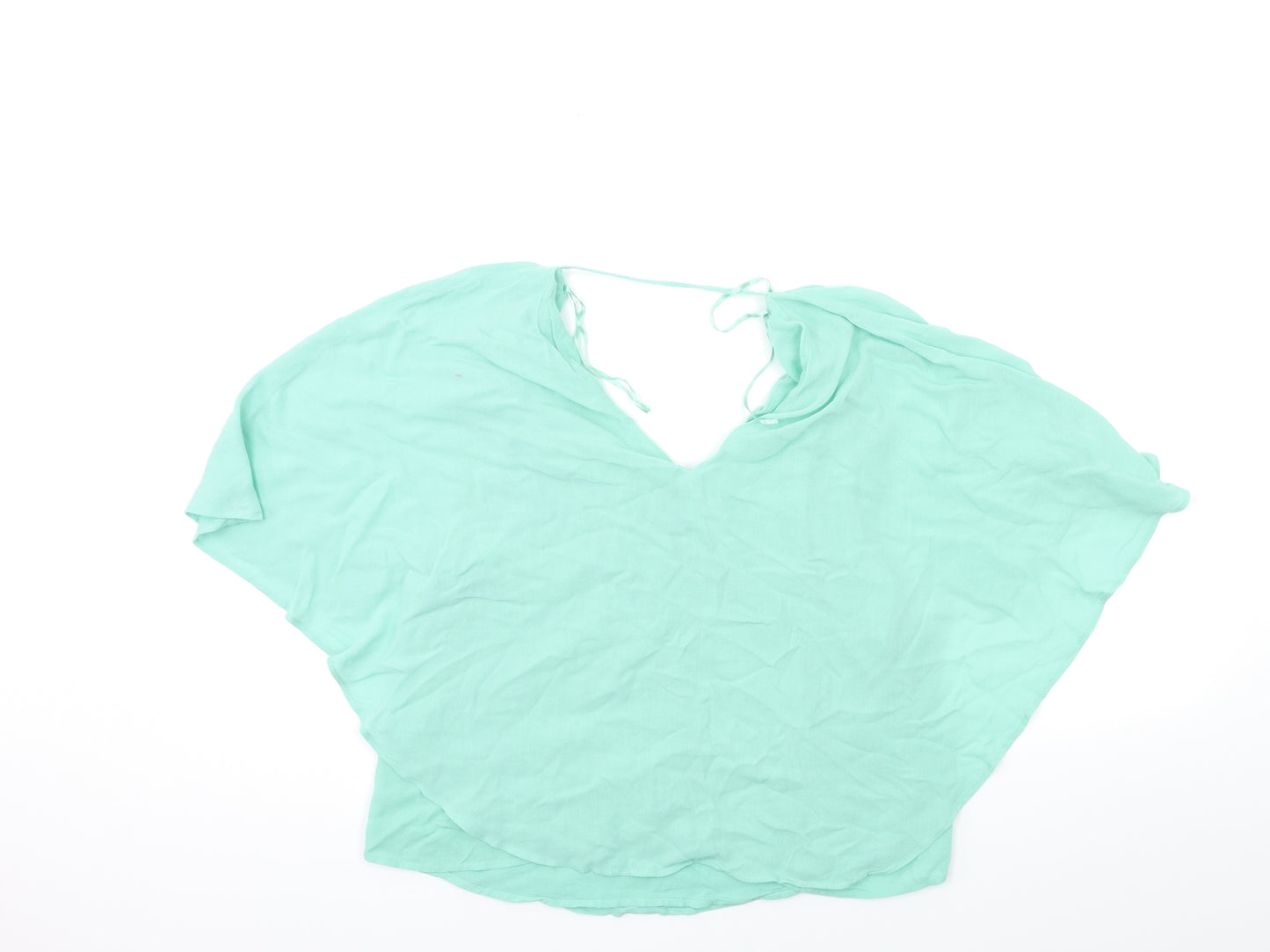 Zara Womens Green   Basic Blouse Size S