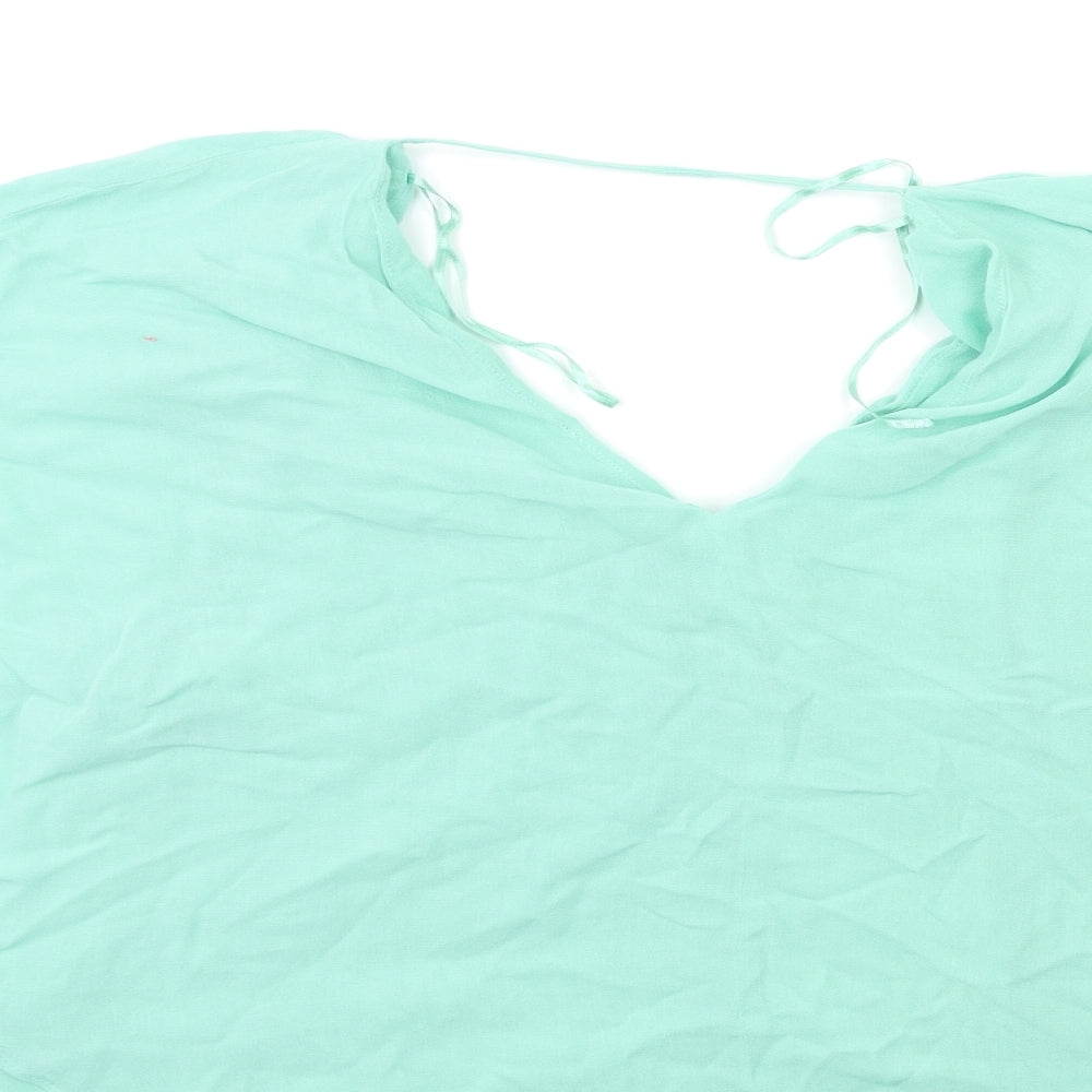 Zara Womens Green   Basic Blouse Size S