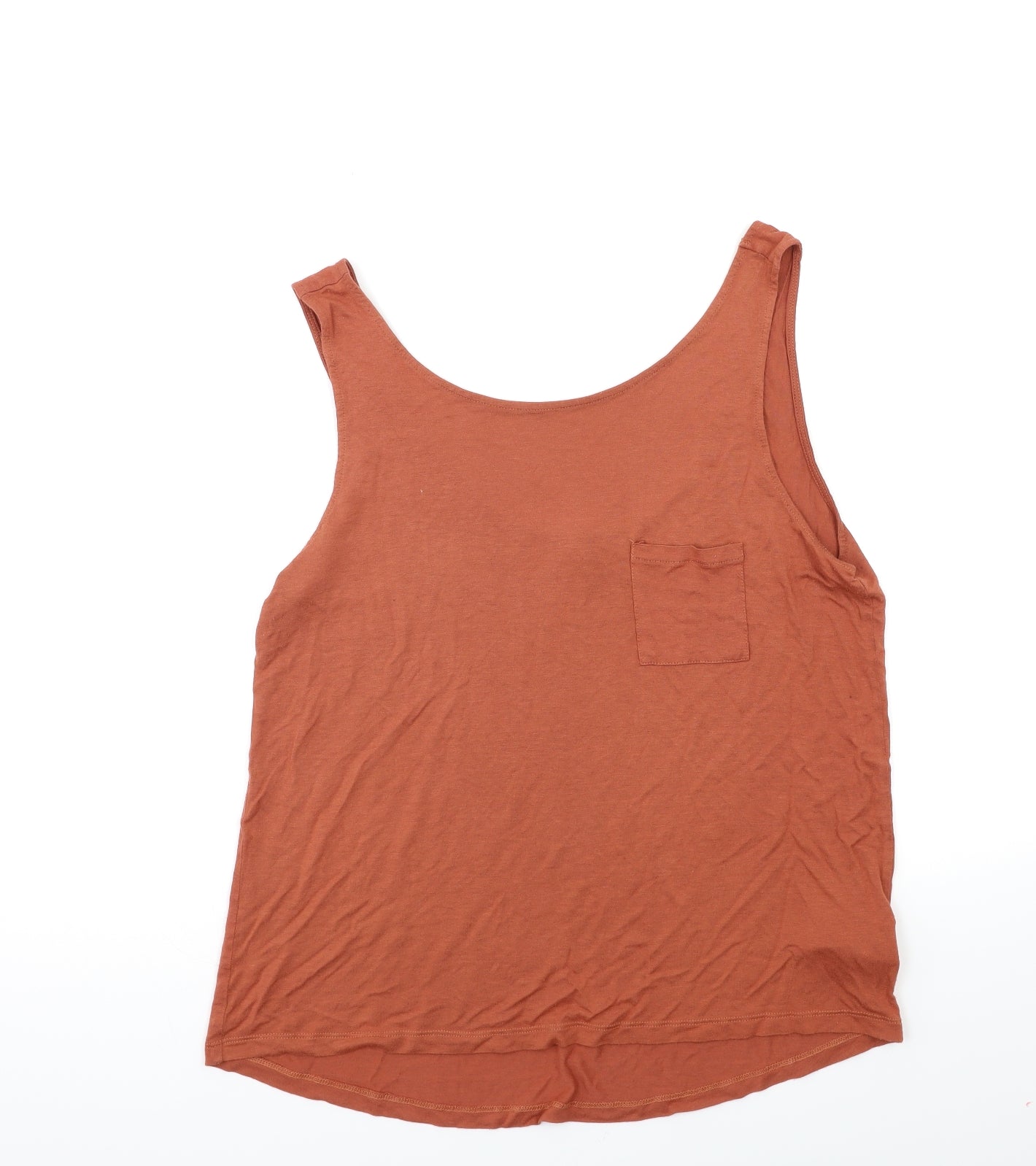 Warehouse Womens Brown   Basic Tank Size 16