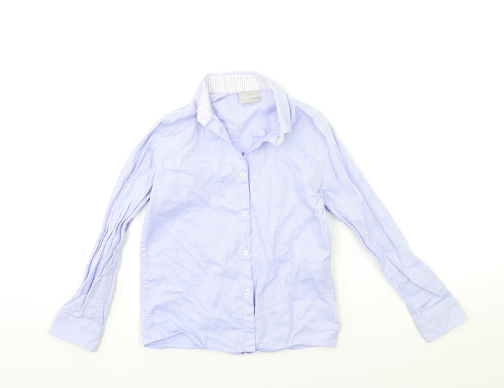 NEXT Boys Blue Basic Button-Up Size 7 Years