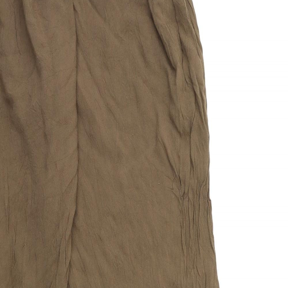 Preworn Womens Brown   Trousers  Size 28 in L30 in