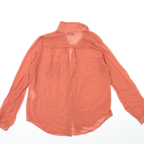 New Look Womens Red   Basic Blouse Size 10