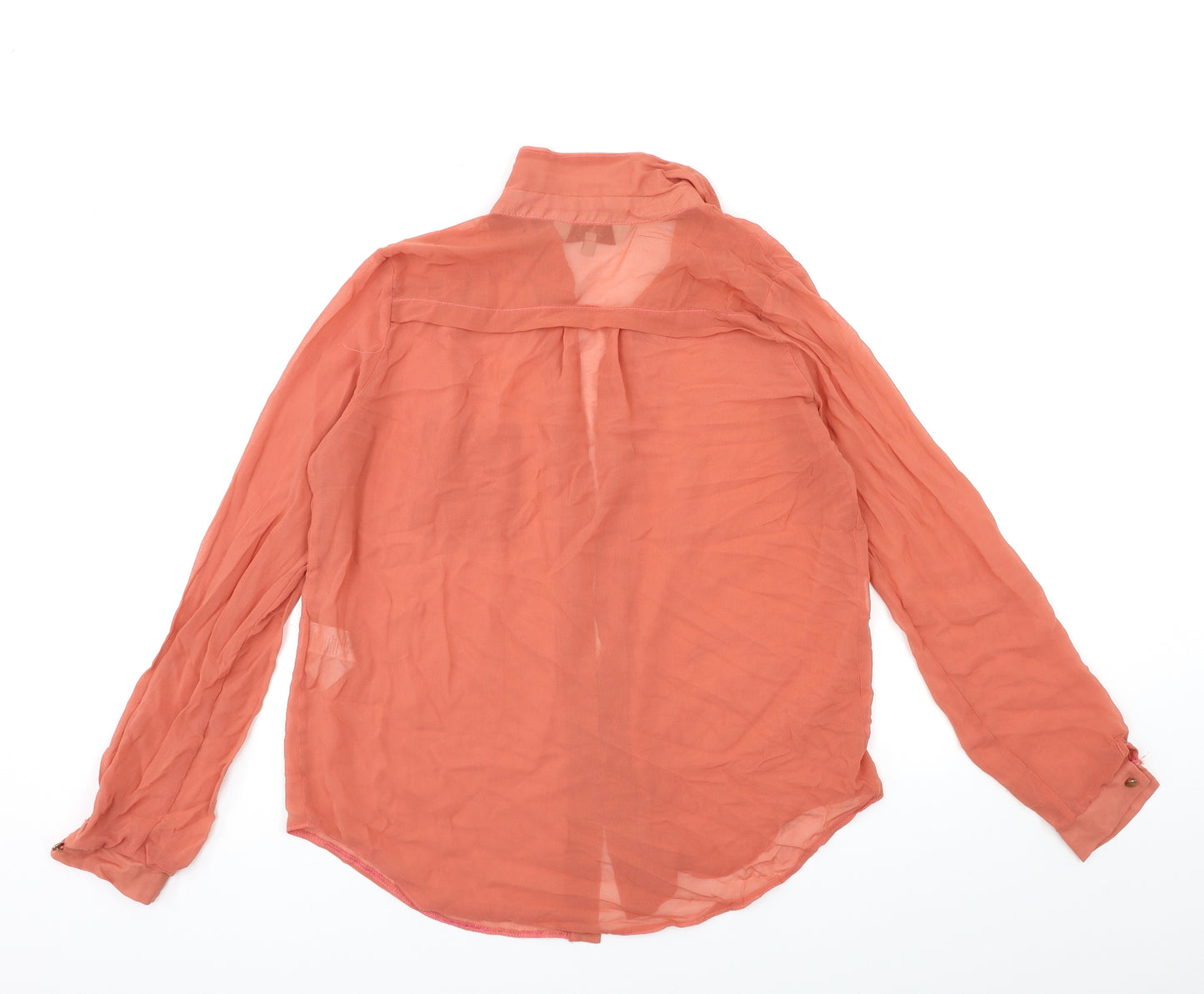 New Look Womens Red   Basic Blouse Size 10