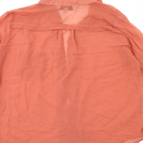 New Look Womens Red   Basic Blouse Size 10