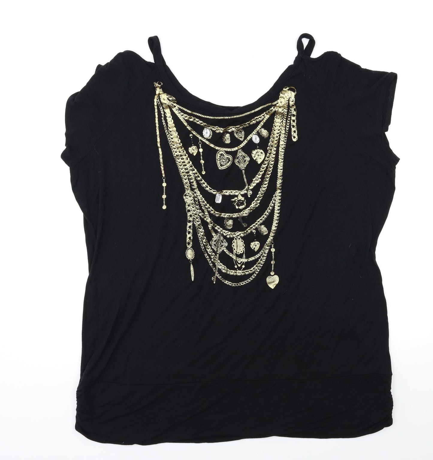 Love yours Womens Black   Basic Blouse Size 26