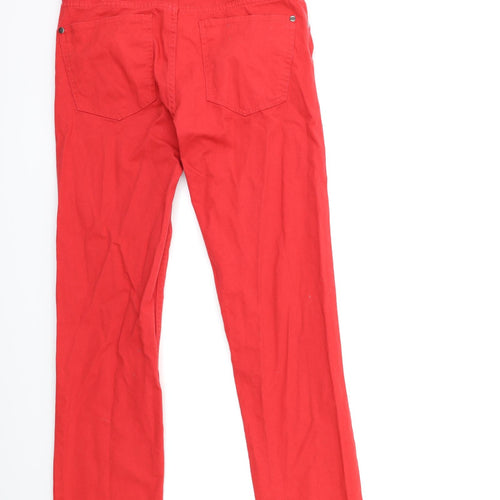 H&M Mens Red  Denim Straight Jeans Size 30 in L31 in