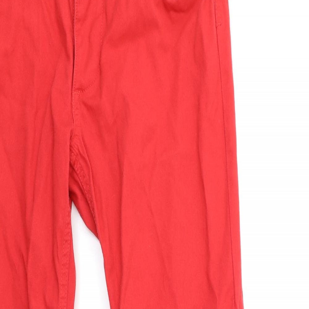 H&M Mens Red  Denim Straight Jeans Size 30 in L31 in