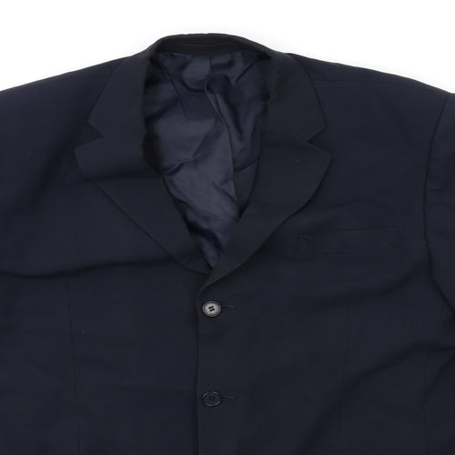 BHS Mens Blue   Jacket Suit Jacket Size 42