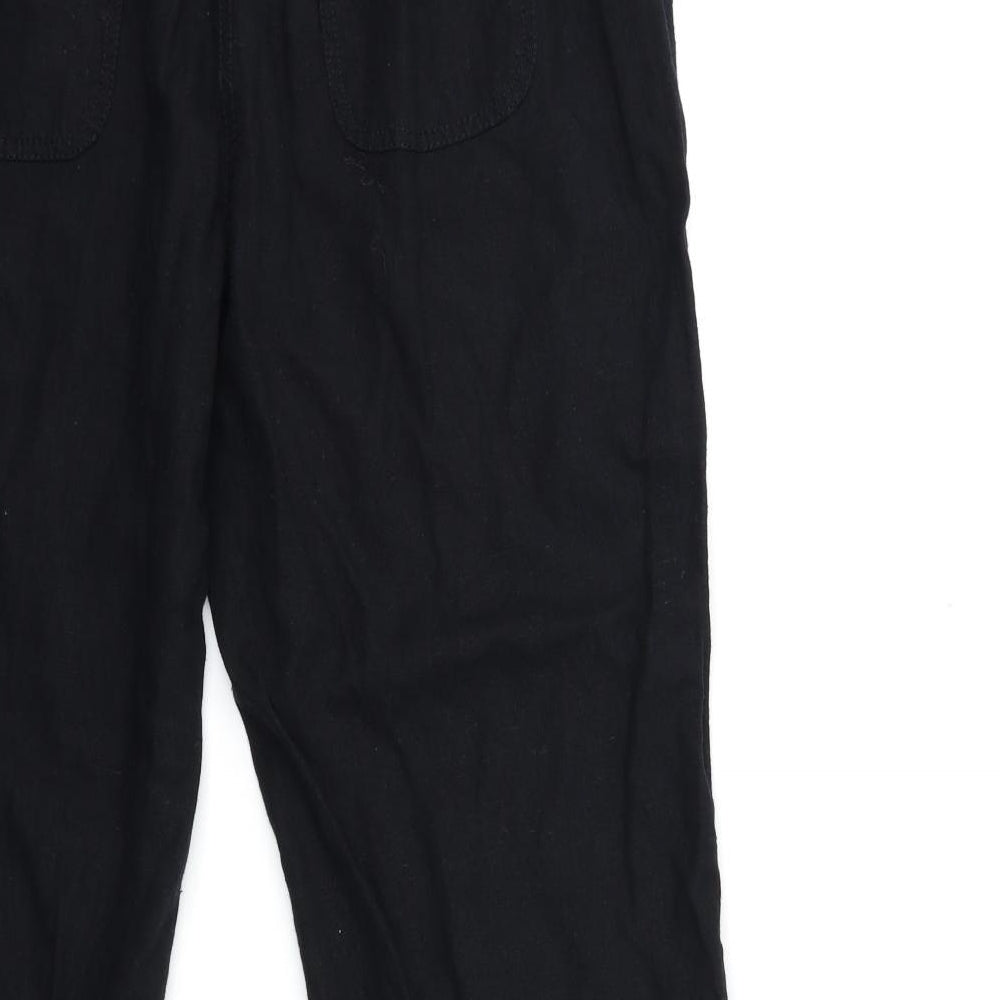 George Womens Black   Trousers  Size 14 L28 in
