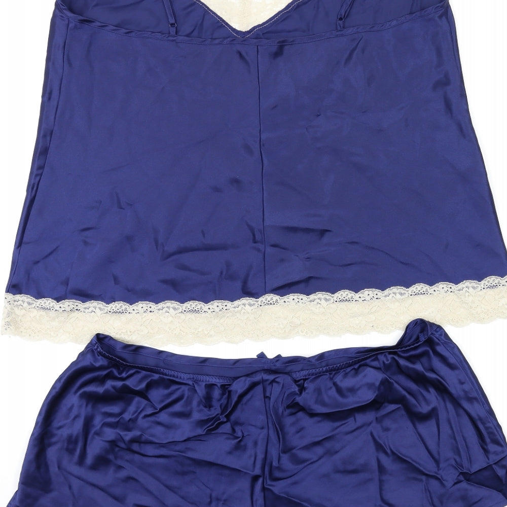 Boux Avenue Womens Blue   Cami Pyjama Set Size 16