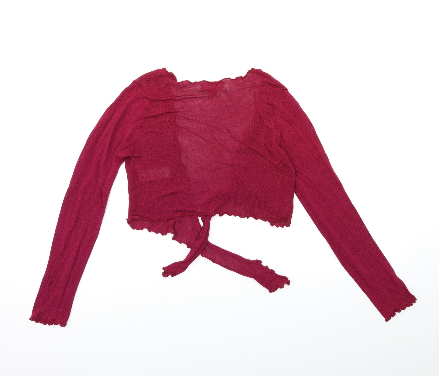 Monsoon Womens Pink  Knit Cardigan Jumper Size 8