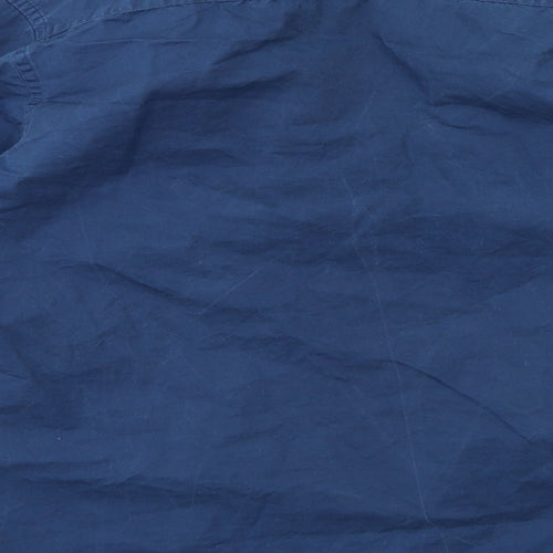 Brand Mens Blue    Button-Up Size S