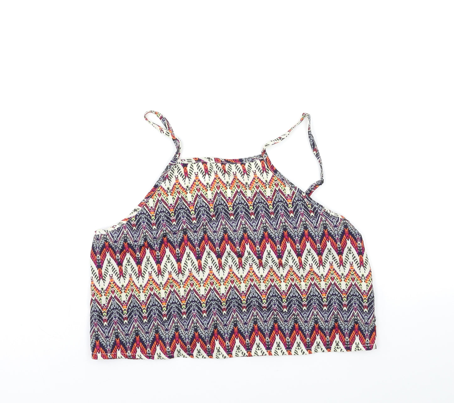 Hearts & Bows Womens Pink Geometric  Camisole Blouse Size 10