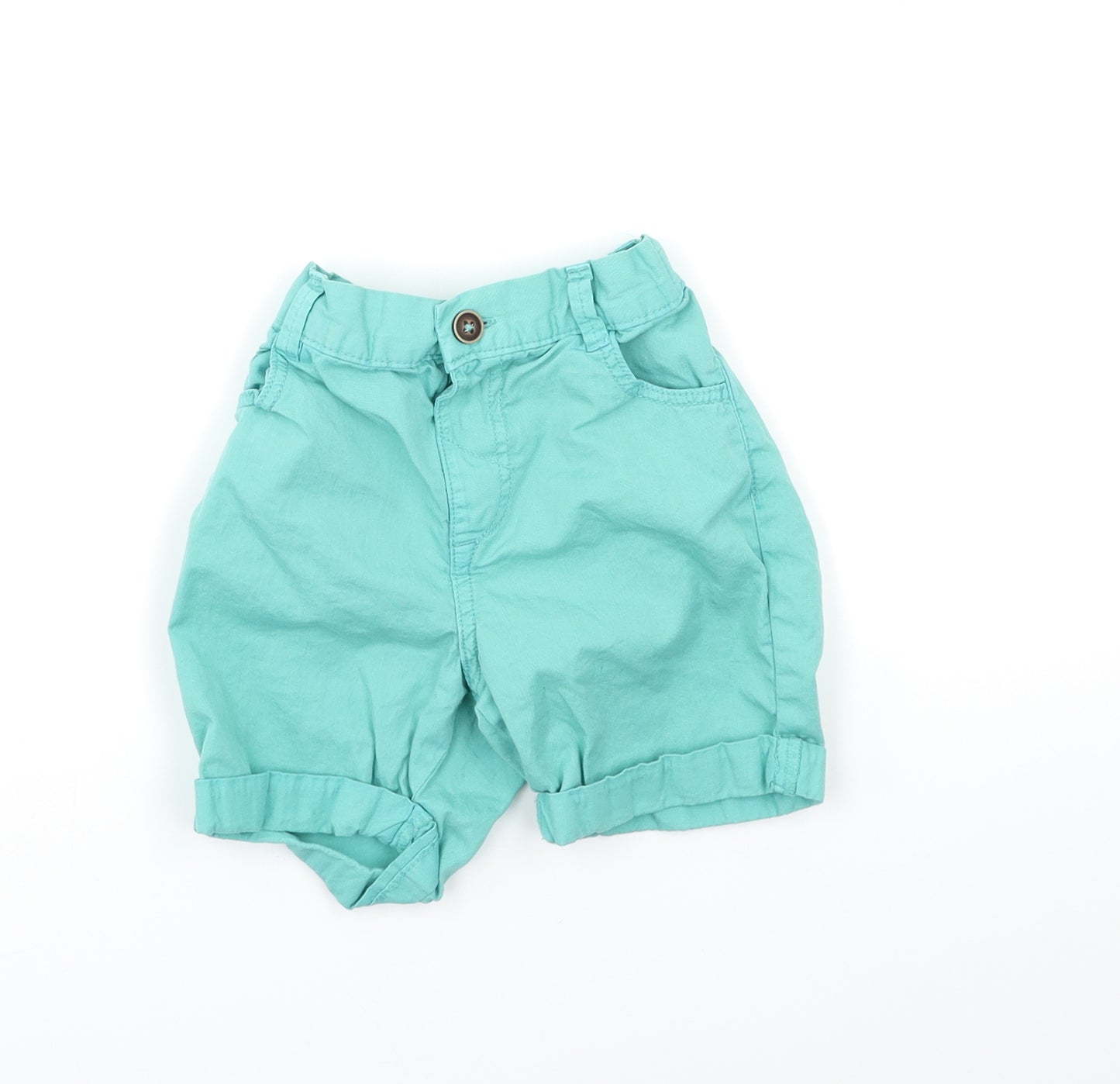 Nutmeg Boys Green   Chino Shorts Size 2-3 Years