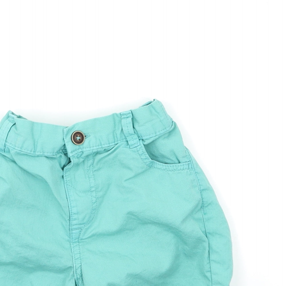 Nutmeg Boys Green   Chino Shorts Size 2-3 Years