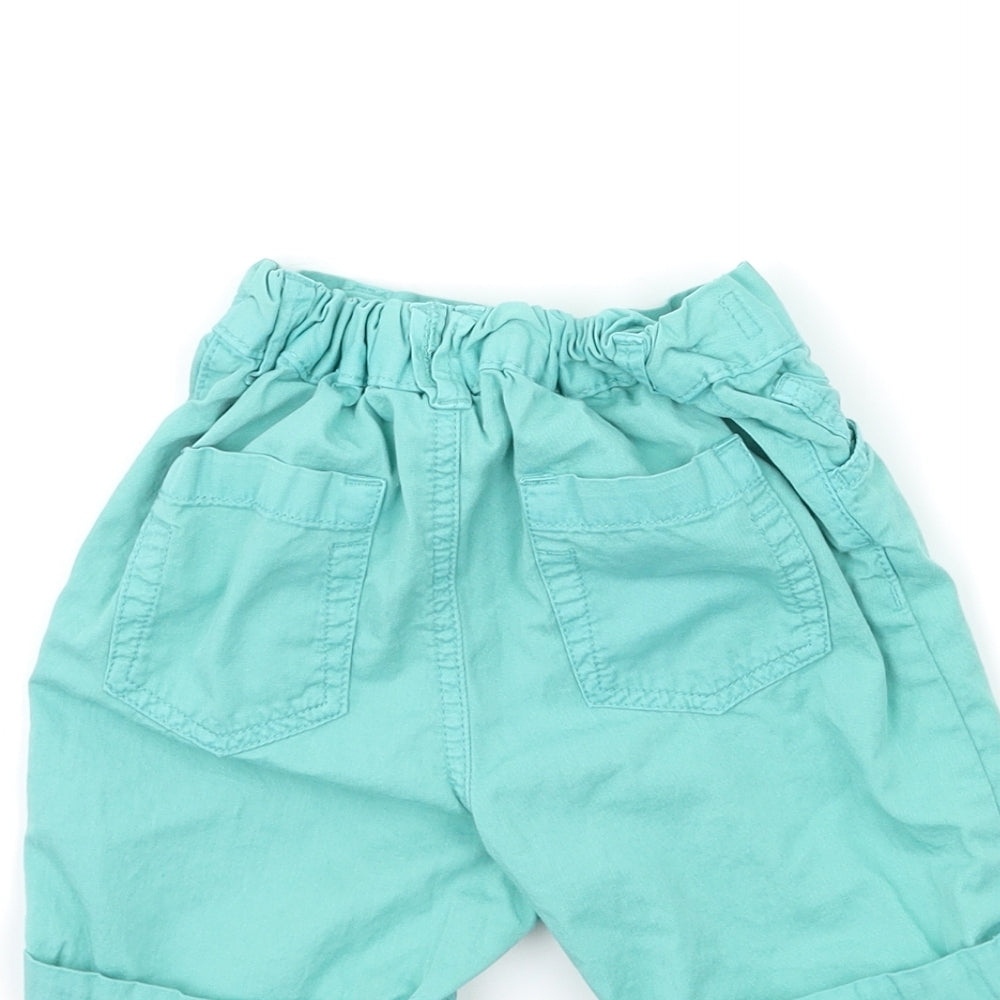 Nutmeg Boys Green   Chino Shorts Size 2-3 Years
